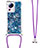 Funda Silicona Carcasa Goma Bling-Bling con Acollador Cordon Lanyard S03 para Xiaomi Civi 2 5G