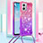 Funda Silicona Carcasa Goma Bling-Bling con Acollador Cordon Lanyard YB1 para Motorola Moto G 5G (2023)