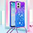 Funda Silicona Carcasa Goma Bling-Bling con Acollador Cordon Lanyard YB1 para Motorola Moto G 5G (2023)