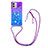 Funda Silicona Carcasa Goma Bling-Bling con Acollador Cordon Lanyard YB1 para Motorola Moto G Stylus (2023) 4G