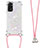 Funda Silicona Carcasa Goma Bling-Bling con Acollador Cordon Lanyard YB1 para Xiaomi Redmi Note 11 4G (2022)