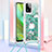 Funda Silicona Carcasa Goma Bling-Bling con Acollador Cordon Lanyard YB2 para Motorola Moto G Power 5G (2023)