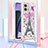 Funda Silicona Carcasa Goma Bling-Bling con Acollador Cordon Lanyard YB2 para Motorola Moto G Stylus (2023) 4G