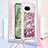 Funda Silicona Carcasa Goma Bling-Bling con Acollador Cordon Lanyard YB3 para Google Pixel 8a 5G