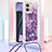 Funda Silicona Carcasa Goma Bling-Bling con Acollador Cordon Lanyard YB3 para Motorola Moto G Stylus (2023) 4G