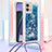 Funda Silicona Carcasa Goma Bling-Bling con Acollador Cordon Lanyard YB3 para Motorola Moto G Stylus (2023) 4G