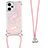 Funda Silicona Carcasa Goma Bling-Bling con Acollador Cordon Lanyard YB3 para Xiaomi Poco F5 5G