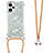 Funda Silicona Carcasa Goma Bling-Bling con Acollador Cordon Lanyard YB3 para Xiaomi Poco F5 5G