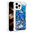 Funda Silicona Carcasa Goma Bling-Bling con Anillo de dedo Soporte S01 para Apple iPhone 13 Pro Max