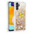 Funda Silicona Carcasa Goma Bling-Bling con Anillo de dedo Soporte S01 para Samsung Galaxy A04s