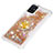 Funda Silicona Carcasa Goma Bling-Bling con Anillo de dedo Soporte S01 para Samsung Galaxy A51 4G