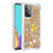 Funda Silicona Carcasa Goma Bling-Bling con Anillo de dedo Soporte S01 para Samsung Galaxy A52s 5G