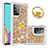 Funda Silicona Carcasa Goma Bling-Bling con Anillo de dedo Soporte S01 para Samsung Galaxy A52s 5G