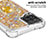 Funda Silicona Carcasa Goma Bling-Bling con Anillo de dedo Soporte S01 para Samsung Galaxy F12