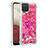 Funda Silicona Carcasa Goma Bling-Bling con Anillo de dedo Soporte S01 para Samsung Galaxy F12