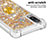 Funda Silicona Carcasa Goma Bling-Bling con Anillo de dedo Soporte S01 para Samsung Galaxy M02