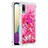 Funda Silicona Carcasa Goma Bling-Bling con Anillo de dedo Soporte S01 para Samsung Galaxy M02