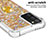 Funda Silicona Carcasa Goma Bling-Bling con Anillo de dedo Soporte S01 para Samsung Galaxy M02s