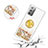 Funda Silicona Carcasa Goma Bling-Bling con Anillo de dedo Soporte S01 para Samsung Galaxy Note 20 5G