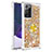 Funda Silicona Carcasa Goma Bling-Bling con Anillo de dedo Soporte S01 para Samsung Galaxy Note 20 Ultra 5G