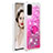 Funda Silicona Carcasa Goma Bling-Bling con Anillo de dedo Soporte S01 para Samsung Galaxy S20