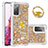 Funda Silicona Carcasa Goma Bling-Bling con Anillo de dedo Soporte S01 para Samsung Galaxy S20 FE 4G