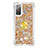 Funda Silicona Carcasa Goma Bling-Bling con Anillo de dedo Soporte S01 para Samsung Galaxy S20 FE 4G