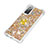 Funda Silicona Carcasa Goma Bling-Bling con Anillo de dedo Soporte S01 para Samsung Galaxy S20 FE 4G