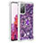 Funda Silicona Carcasa Goma Bling-Bling con Anillo de dedo Soporte S01 para Samsung Galaxy S20 FE 4G