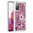 Funda Silicona Carcasa Goma Bling-Bling con Anillo de dedo Soporte S01 para Samsung Galaxy S20 FE 4G