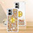 Funda Silicona Carcasa Goma Bling-Bling con Anillo de dedo Soporte S01 para Xiaomi Redmi 11 Prime 5G