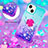 Funda Silicona Carcasa Goma Bling-Bling con Anillo de dedo Soporte S02 para Apple iPhone 15