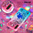 Funda Silicona Carcasa Goma Bling-Bling con Anillo de dedo Soporte S02 para Samsung Galaxy A01 SM-A015