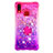 Funda Silicona Carcasa Goma Bling-Bling con Anillo de dedo Soporte S02 para Samsung Galaxy A10s