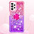 Funda Silicona Carcasa Goma Bling-Bling con Anillo de dedo Soporte S02 para Samsung Galaxy A13 4G