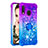 Funda Silicona Carcasa Goma Bling-Bling con Anillo de dedo Soporte S02 para Samsung Galaxy A20e