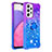 Funda Silicona Carcasa Goma Bling-Bling con Anillo de dedo Soporte S02 para Samsung Galaxy A33 5G