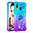 Funda Silicona Carcasa Goma Bling-Bling con Anillo de dedo Soporte S02 para Samsung Galaxy A40