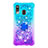 Funda Silicona Carcasa Goma Bling-Bling con Anillo de dedo Soporte S02 para Samsung Galaxy A40