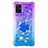 Funda Silicona Carcasa Goma Bling-Bling con Anillo de dedo Soporte S02 para Samsung Galaxy A51 5G