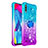 Funda Silicona Carcasa Goma Bling-Bling con Anillo de dedo Soporte S02 para Samsung Galaxy M10