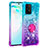 Funda Silicona Carcasa Goma Bling-Bling con Anillo de dedo Soporte S02 para Samsung Galaxy M80S