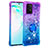 Funda Silicona Carcasa Goma Bling-Bling con Anillo de dedo Soporte S02 para Samsung Galaxy M80S