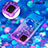 Funda Silicona Carcasa Goma Bling-Bling con Anillo de dedo Soporte S02 para Samsung Galaxy Note 10 Lite