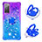 Funda Silicona Carcasa Goma Bling-Bling con Anillo de dedo Soporte S02 para Samsung Galaxy S20 FE 4G