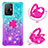 Funda Silicona Carcasa Goma Bling-Bling con Anillo de dedo Soporte S02 para Xiaomi Mi 11T 5G