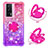 Funda Silicona Carcasa Goma Bling-Bling con Anillo de dedo Soporte S02 para Xiaomi Poco F5 Pro 5G