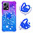 Funda Silicona Carcasa Goma Bling-Bling con Anillo de dedo Soporte S02 para Xiaomi Poco X5 5G