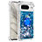 Funda Silicona Carcasa Goma Bling-Bling con Anillo de dedo Soporte S03 para Google Pixel 8 5G