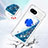 Funda Silicona Carcasa Goma Bling-Bling con Anillo de dedo Soporte YB1 para Google Pixel 8a 5G